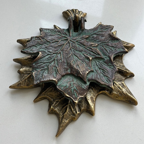 SPI solid brass, Mapleleaf door knocker - Picture 1 of 1